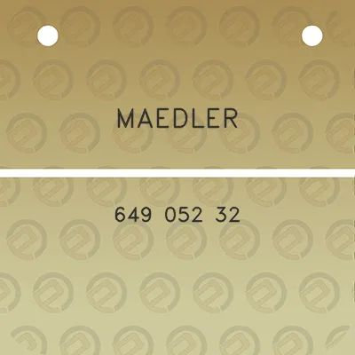 maedler-649-052-32