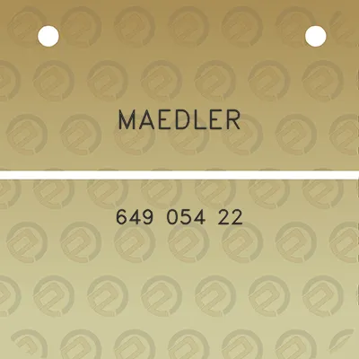 maedler-649-054-22