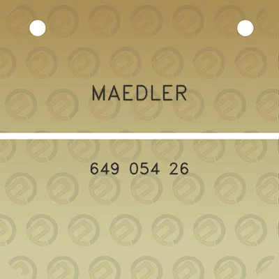 maedler-649-054-26