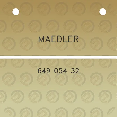 maedler-649-054-32