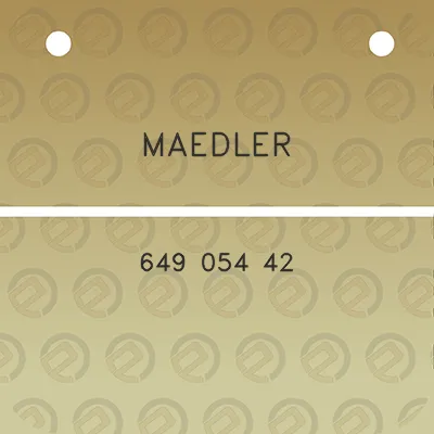 maedler-649-054-42