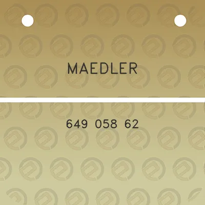 maedler-649-058-62