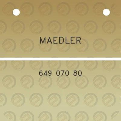 maedler-649-070-80