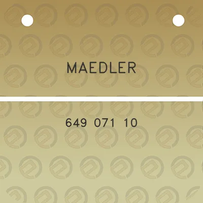 maedler-649-071-10