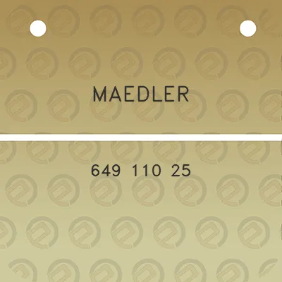 maedler-649-110-25