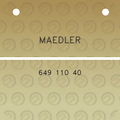 maedler-649-110-40