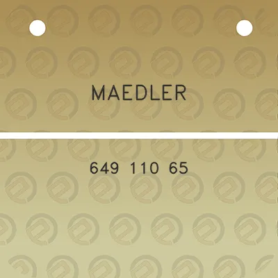 maedler-649-110-65