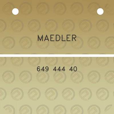 maedler-649-444-40