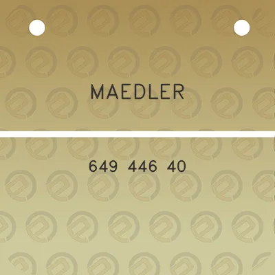 maedler-649-446-40