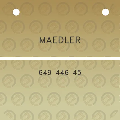 maedler-649-446-45