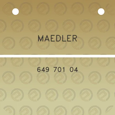 maedler-649-701-04