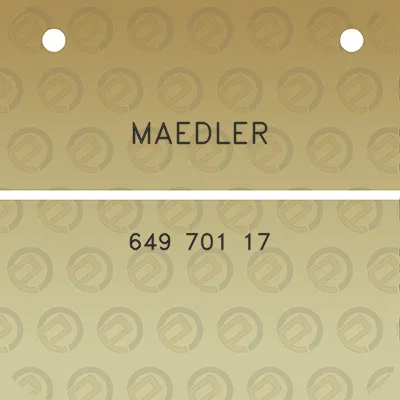 maedler-649-701-17