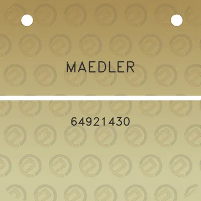 maedler-64921430