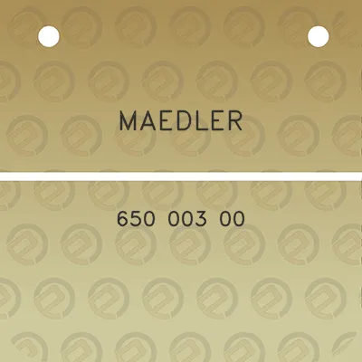 maedler-650-003-00