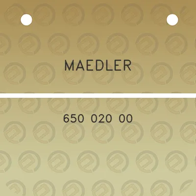 maedler-650-020-00