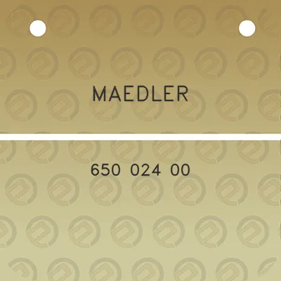 maedler-650-024-00