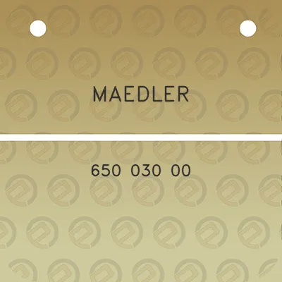 maedler-650-030-00