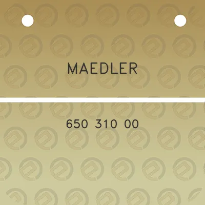 maedler-650-310-00