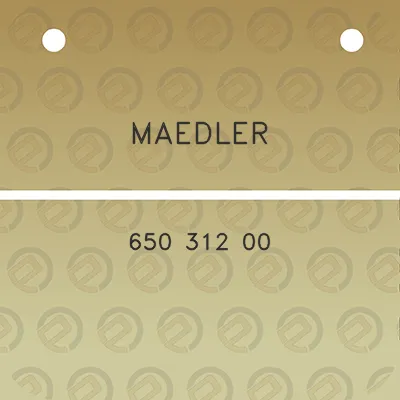 maedler-650-312-00