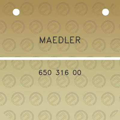 maedler-650-316-00