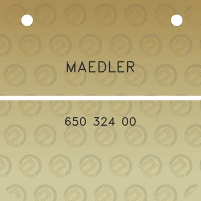 maedler-650-324-00