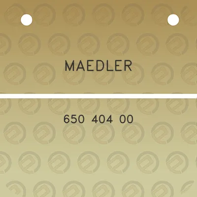 maedler-650-404-00