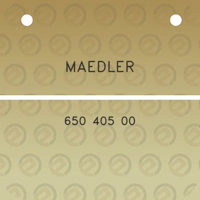 maedler-650-405-00