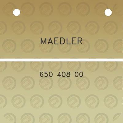 maedler-650-408-00