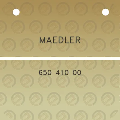 maedler-650-410-00