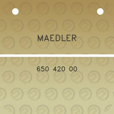 maedler-650-420-00