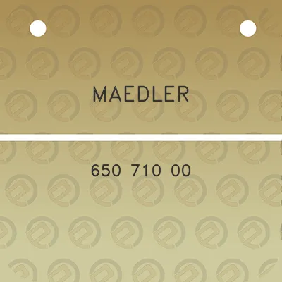 maedler-650-710-00