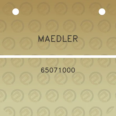 maedler-65071000