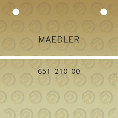 maedler-651-210-00