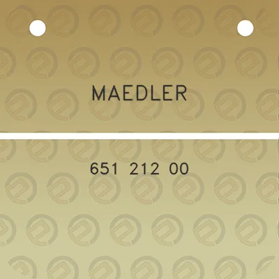 maedler-651-212-00