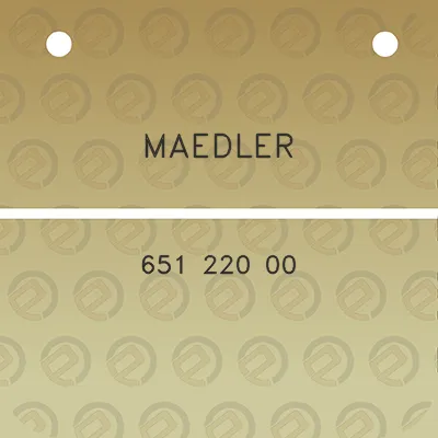 maedler-651-220-00