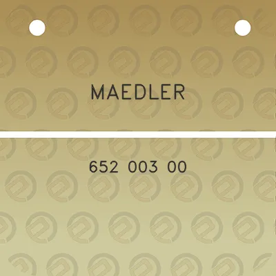 maedler-652-003-00