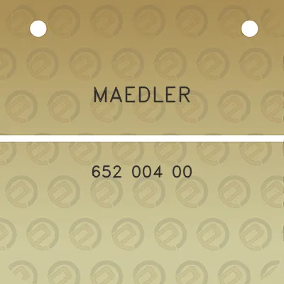 maedler-652-004-00