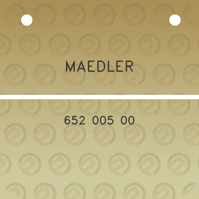 maedler-652-005-00