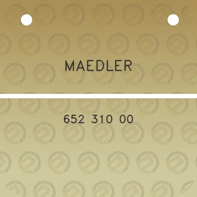 maedler-652-310-00