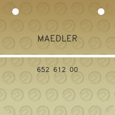 maedler-652-612-00