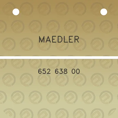 maedler-652-638-00