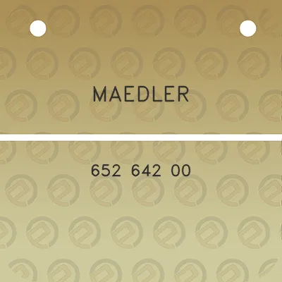 maedler-652-642-00