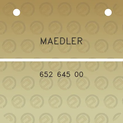 maedler-652-645-00