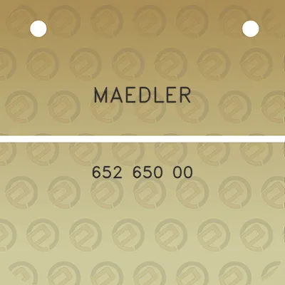 maedler-652-650-00