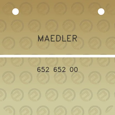 maedler-652-652-00