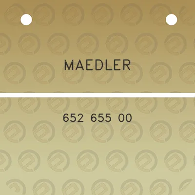 maedler-652-655-00