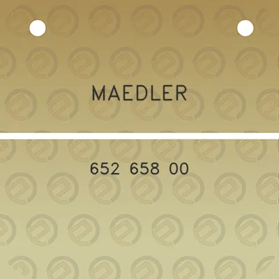 maedler-652-658-00