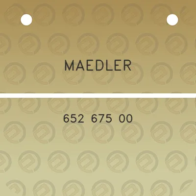 maedler-652-675-00