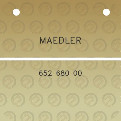 maedler-652-680-00