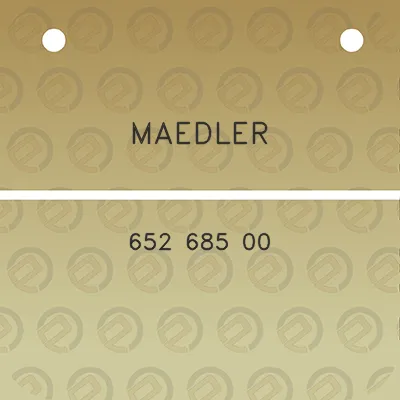 maedler-652-685-00